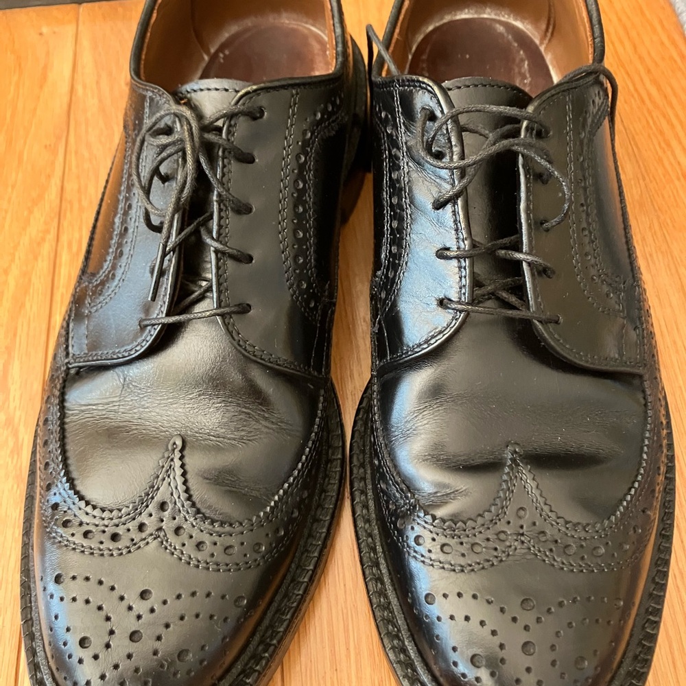 Allen Edmonds Black Brogue Oxfords
